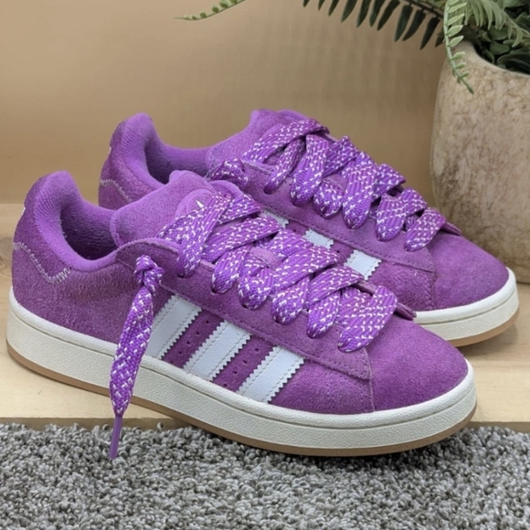 adidas Shoes - Adidas Campus 00s Women's Size 7 Purple Suede Skate Walking Shoes Casual Comfort